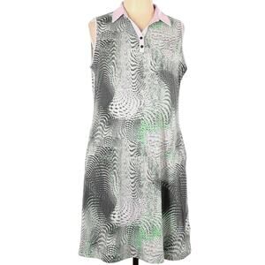 Sport Haley sports preppy athletic golf tennis pockets collared dress XLarge